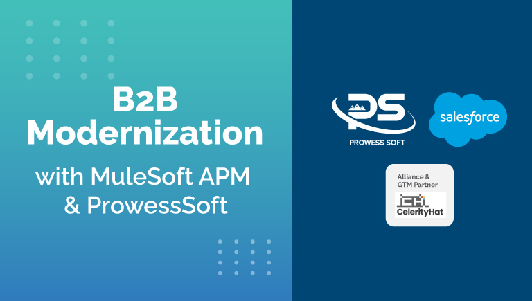 B2B Modernization with mulesoft APM & ProwessSoft